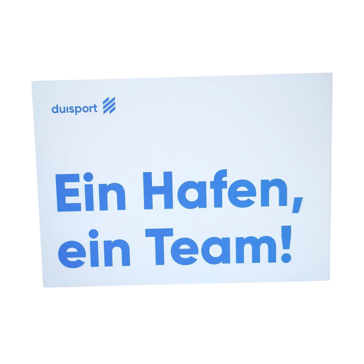 Postkarte - Ein Hafen, ein Team!